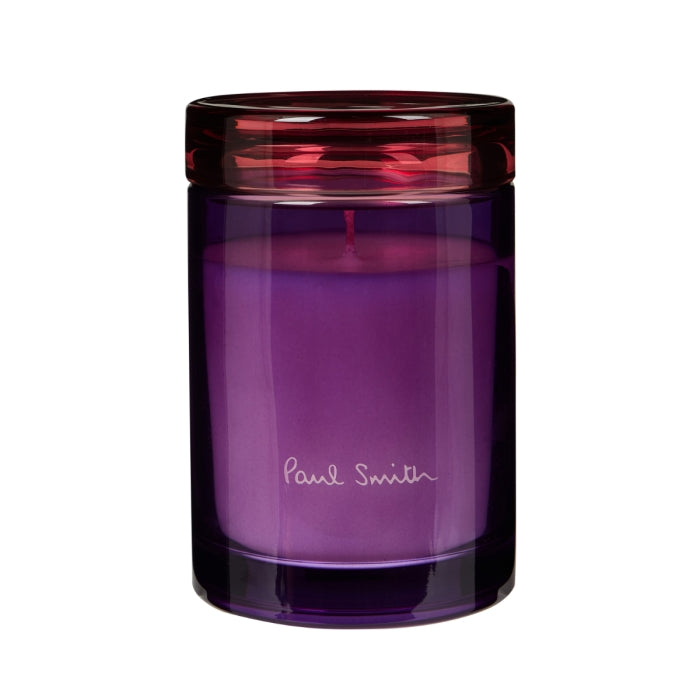 Paul Smith - Jasmine - Duftkerze im eleganten violetten Glas mit zartem Blumenduft aus Jasmin und Gardenie