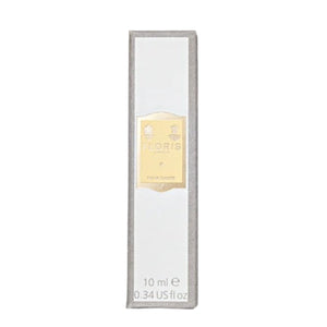 Floris - JF elegante Verpackung mit goldfarbenem Label und silbernem Rand auf weißem Hintergrund