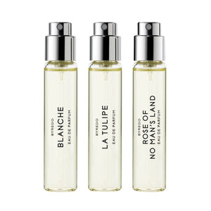 Byredo - La Sélection Florale - Discovery Set mit drei eleganten Parfumproben Blanche, La Tulipe und Rose of No Man's Land