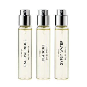 Byredo - La Sélection Nomade - Discovery Set mit drei Duftproben in klarem Design und edlem Parfumfinish
