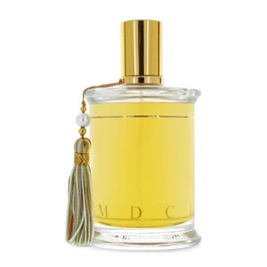 Parfums MDCI Paris - La Belle Hélène eleganter Glasflakon mit goldenem Verschluss und dekorativer Quaste in hellem Design