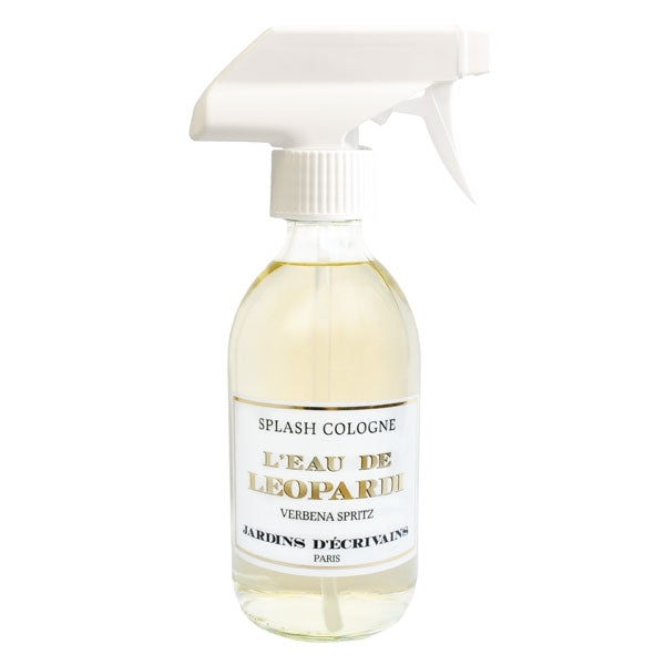 Jardins d'Écrivains - L'Eau de Leopardi Raumspray mit zartem Verbena-Duft in klarer Sprühflasche