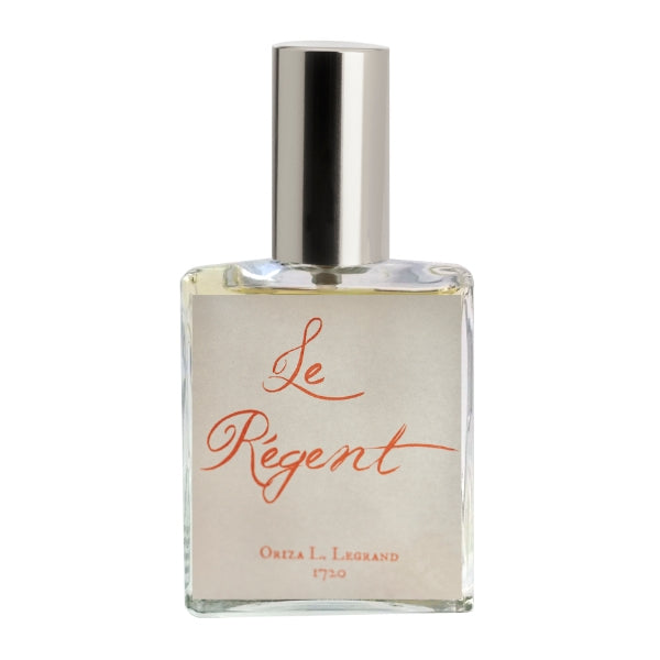 Oriza L. Legrand - Le Régent klarer Flakon mit elegantem rechteckigem Design und silberfarbenem Verschluss