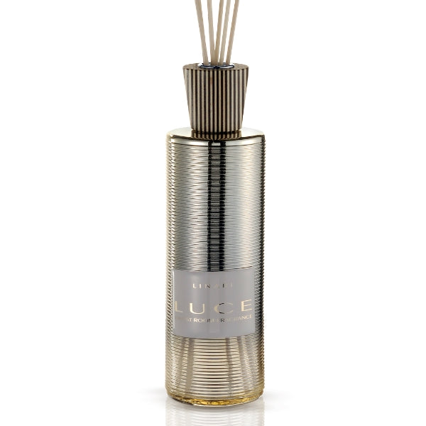 LINARI - Luce - Diffusor mit glanzvollem Design und zartgrünen Noten von Bergamotte und Jasmin für frische Atmosphäre