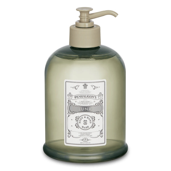 Penhaligon's - Luna - Body & Hand Wash in schlichtem Flakon mit edlem Dosierspender für zarte Pflege mit Orangen- und Rosenduft