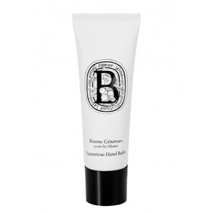 Diptyque - Luxurious Hand Balm Handbalsam in weißer Tube mit schwarzem Verschluss für intensiv gepflegte Hände