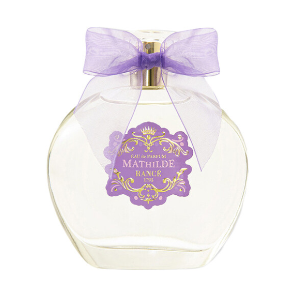 Rancé 1795 - Collection Impériale pour Femme - Mathilde Parfumflakon mit violettem Schleifenband und goldenem Emblem