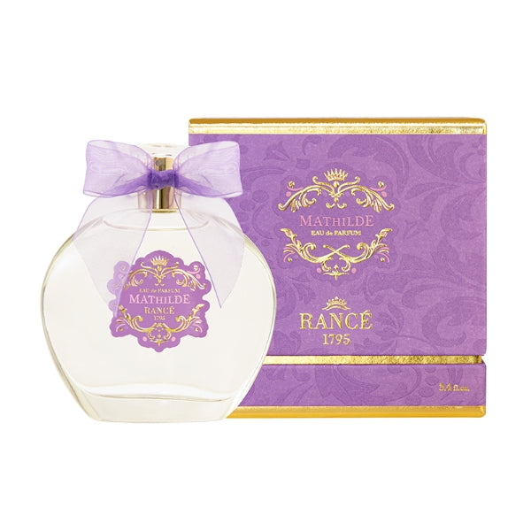 Rancé 1795 - Collection Impériale pour Femme - Mathilde Parfumflakon mit violettem Schleifenband und edler goldener Verpackung