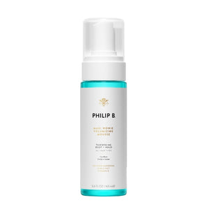Philip B - Maui Wowie Volumizing Mousse in weiß-türkisfarbenem Spender für mehr Volumen und Halt bei allen Haartypen