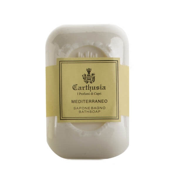 Carthusia - Mediterraneo - Seife mit dezenten mediterranen Duftnoten für ein erfrischendes und sanftes Reinigungserlebnis