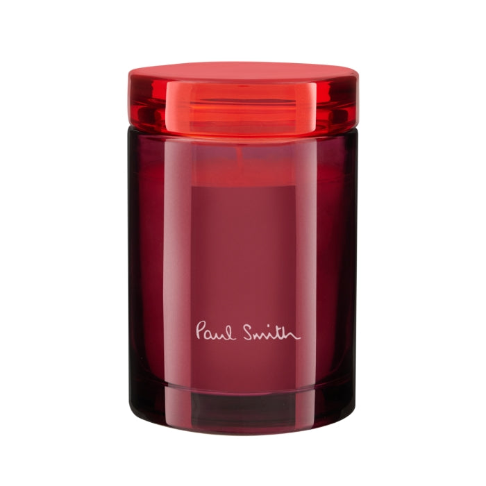 Paul Smith - Merrymaker - Holiday Limited Edition Duftkerze im roten Glas für festliche Herbst- und Wintersaison