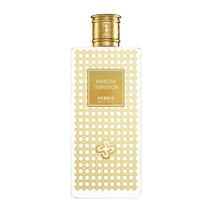 Perris Monte Carlo - Collection de Grasse - Mimosa Tanneron Flakon mit goldfarbenem Muster und elegantem Verschluss