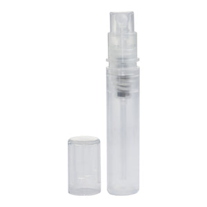 Aus Liebe zum Duft - Mini-Zerstäuber-Set 2ml transparenter Zerstäuber mit abnehmbarem Deckel für unterwegs