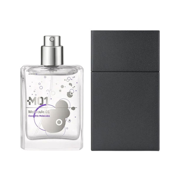 Escentric Molecules - Molecule 01 - Travel Spray mit klarem Flakon und elegantem, minimalistischen Design in handlicher Größe