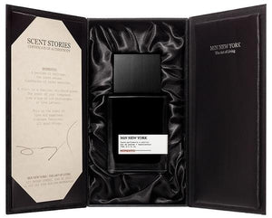 MiN New York - Momento Parfumflakon in eleganter schwarzer Geschenkbox mit seidiger Satinverpackung und Echtheitszertifikat