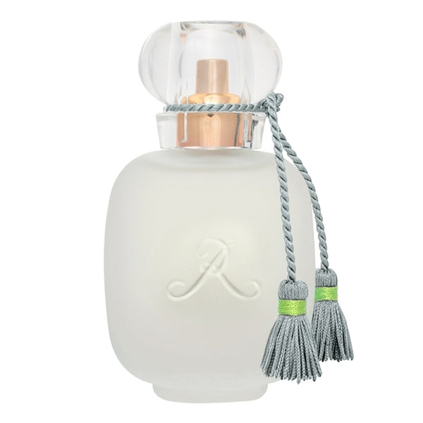 Parfums de Rosine - Mon Amie la Rose milchig-matter Flakon mit grauer Quaste und goldfarbenem Sprühkopf