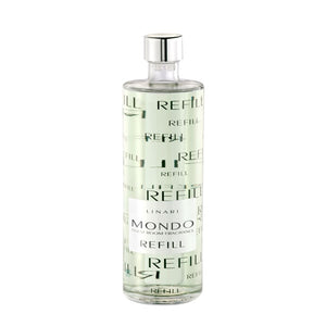 LINARI - Mondo - Diffusor - Refill mit eleganter Leder- und Zedernholzkomposition für verführerische Raumstimmung