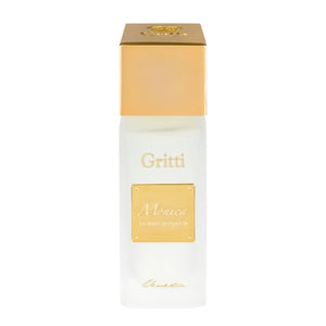 Gritti - White Collection - Monica - Limited Edition edler Flakon mit goldfarbenem Verschluss und elegantem Schriftzug