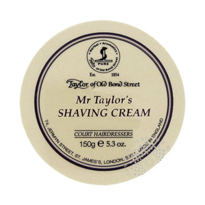 Taylor of Old Bond Street - Mr. Taylors Shaving Cream Rasiercreme für eine milde, gründliche Rasur und gepflegte Haut