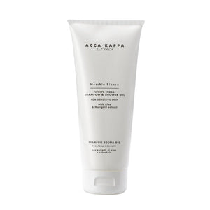 Acca Kappa - Muschio Bianco - Shampoo & Shower Gel mit Aloe vera und Ringelblume für sanfte Pflege und Erfrischung
