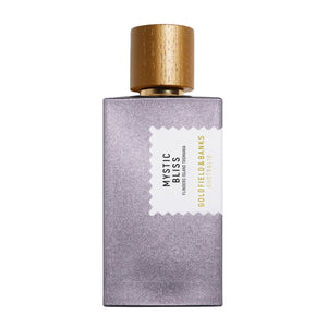 Goldfield & Banks - Native Collection - Mystic Bliss Parfümflakon mit violett schimmerndem Glas und Holzverschluss