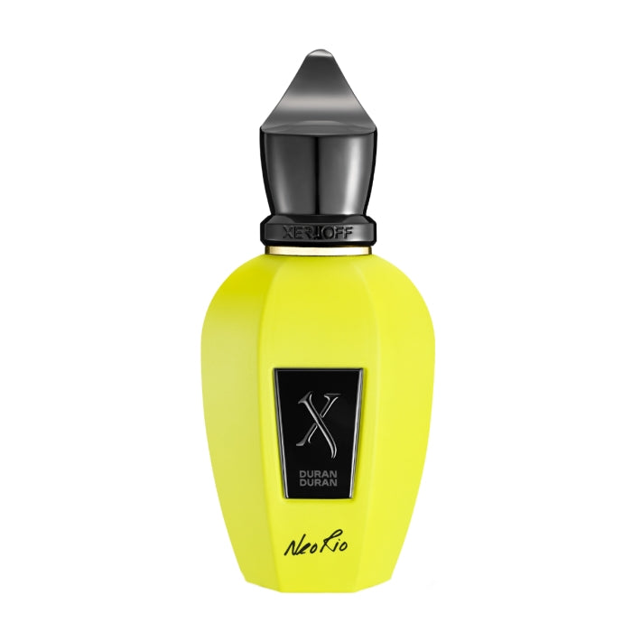 Xerjoff - Blends - Duran Duran - NeoRio / Yellow markanter gelber Flakon mit schwarzem Verschluss und elegantem Label