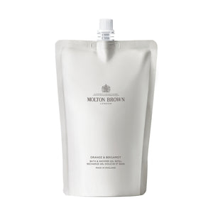 Molton Brown - Orange & Bergamot Bath & Shower Gel - Refill Nachfüllpackung mit erfrischendem Zitrusduft und umweltfreundlicher Verpackung