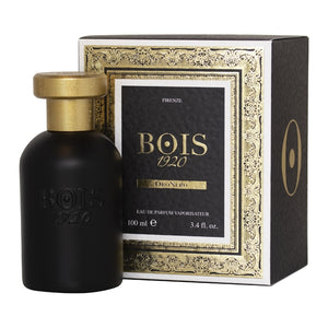 Bois 1920 - Oro Collection - Oro Nero eleganter schwarzer Flakon mit goldfarbenem Verschluss und dekorativer Geschenkverpackung