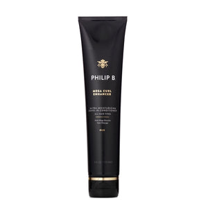 Philip B - Mega Curl Enhancer in schwarzer Tube mit goldener Schrift für definierte, glänzende Locken und Farbschutz