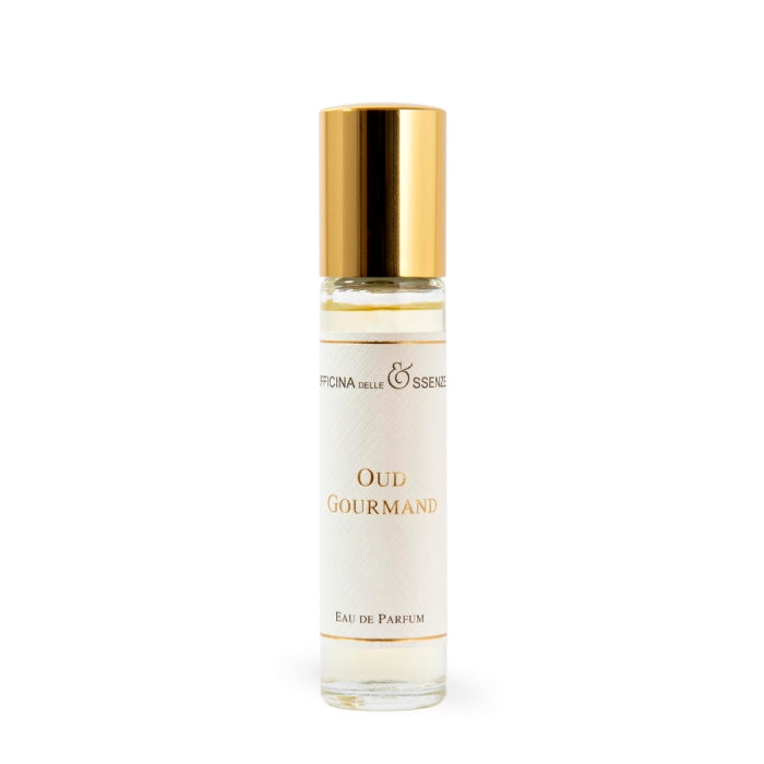 Officina delle Essenze - Oud Gourmand Parfumroll-on mit goldenem Verschluss und elegantem zylindrischem Design