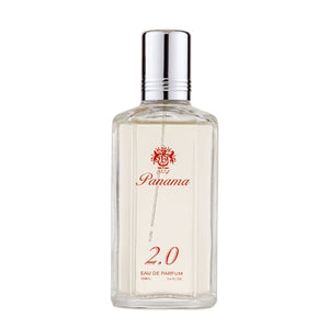 Boellis - Panama 1924 - 2.0 Parfumflakon mit klarem Glas und silbernem Verschluss in schlichtem Design