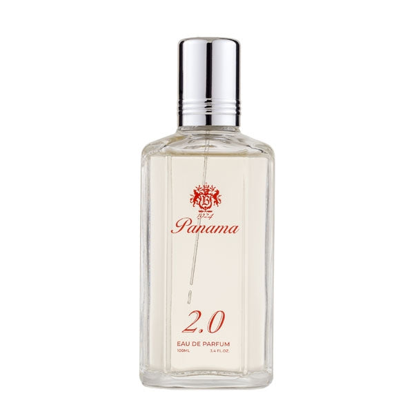 Boellis - Panama 1924 - 2.0 Parfumflakon mit klarem Glas und silbernem Verschluss in schlichtem Design