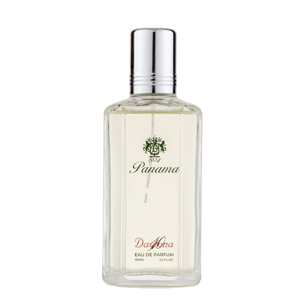 Boellis - Panama 1924 - Daytona 10 Parfumflakon mit klarem Glas und schlichtem, silbernem Verschlussdesign