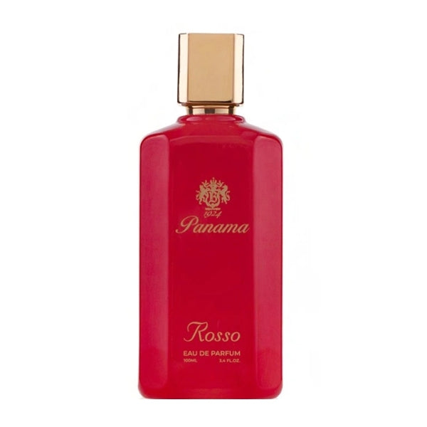 Boellis - Panama 1924 - Rosso Parfumflakon in kräftigem Rot mit goldfarbenem Verschluss und edler Prägung