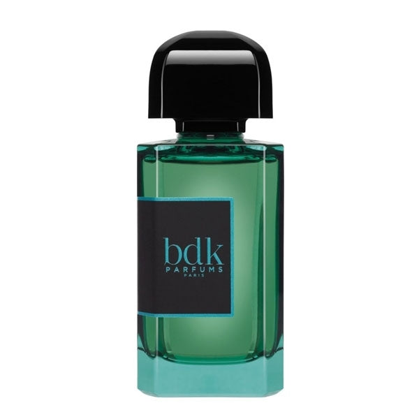 bdk Parfums - La Collection Parisienne - Pas ce Soir - Extrait de Parfum zeigt grünen Flakon mit schwarzem Deckel und schlichtem Etikett