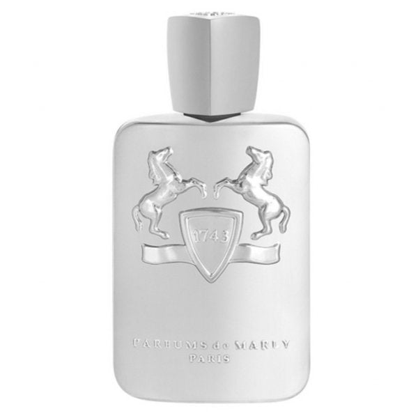 Parfums de Marly - Pegasus Flakon in mattem Silber mit reliefiertem Pferdemotiv und elegantem minimalistischen Design