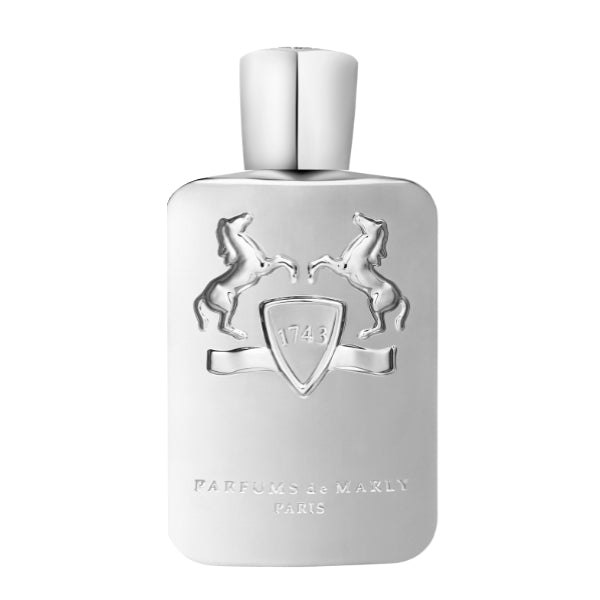 Parfums de Marly - Pegasus Flakon in mattem Silber mit prägnantem Pferdemotiv und zeitlos elegantem Design