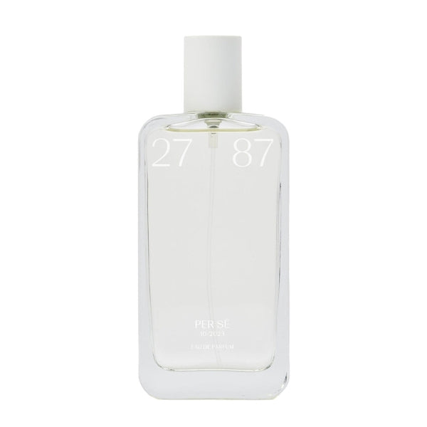 27 87 Perfumes - per se klarer Flakon mit weißem Verschluss und minimalistischer Beschriftung im stilvollen Design