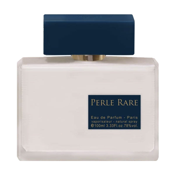 Panouge Paris - Perle Rare Parfumflakon mit elegantem, klaren Design und dunkelblauem verschluss in zeitloser Optik