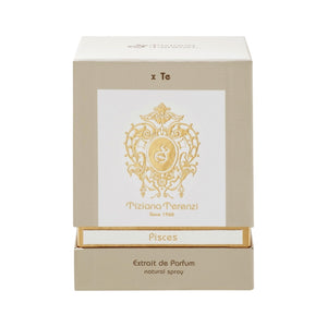 Tiziana Terenzi - Pisces Verpackung in Creme mit goldenem, ornamentalem Emblem und elegantem Schriftzug