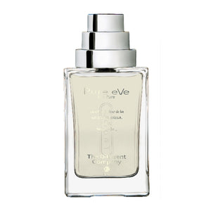 The Different Company - Pure eVe Parfumflakon mit klarem Glas und silbernem Zerstäuber in minimalistischer Eleganz