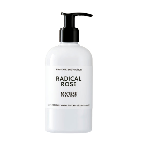 Matière Première - Radical Rose - Hand & Body Lotion mit würzigem Rosenduft und schnell einziehender, samtig weicher Pflege