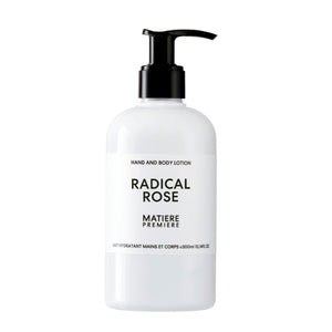 Matière Première - Radical Rose - Hand & Body Lotion mit würzigem Rosenduft und schnell einziehender, samtig weicher Pflege