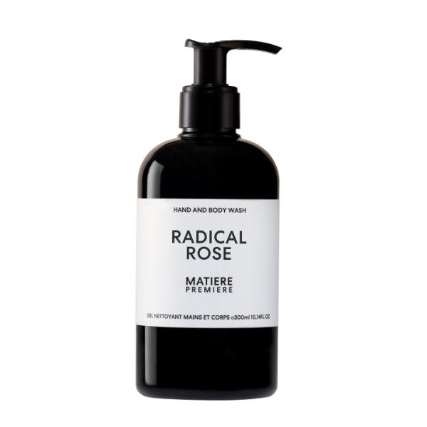 Matière Première - Radical Rose- Hand & Body Wash mit reichhaltigem Schaum und würzig-holziger Rosennote für samtweiche Hautpflege