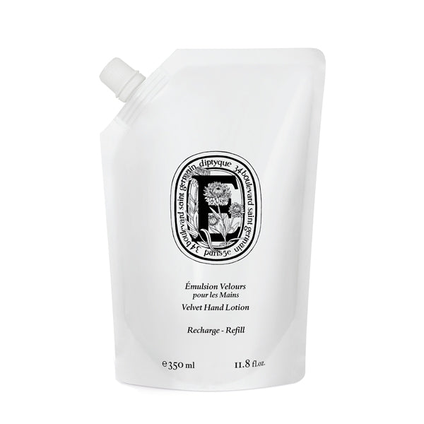 Diptyque - Velvet Hand Lotion - Refill samtige Handemulsion im praktischen Nachfüllbeutel für intensive Pflege