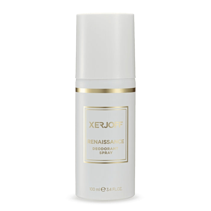 Xerjoff - Renaissance - Deodorant in elegantem weiß-goldenem Design mit 100 ml Inhalt und feinem Duftbouquet