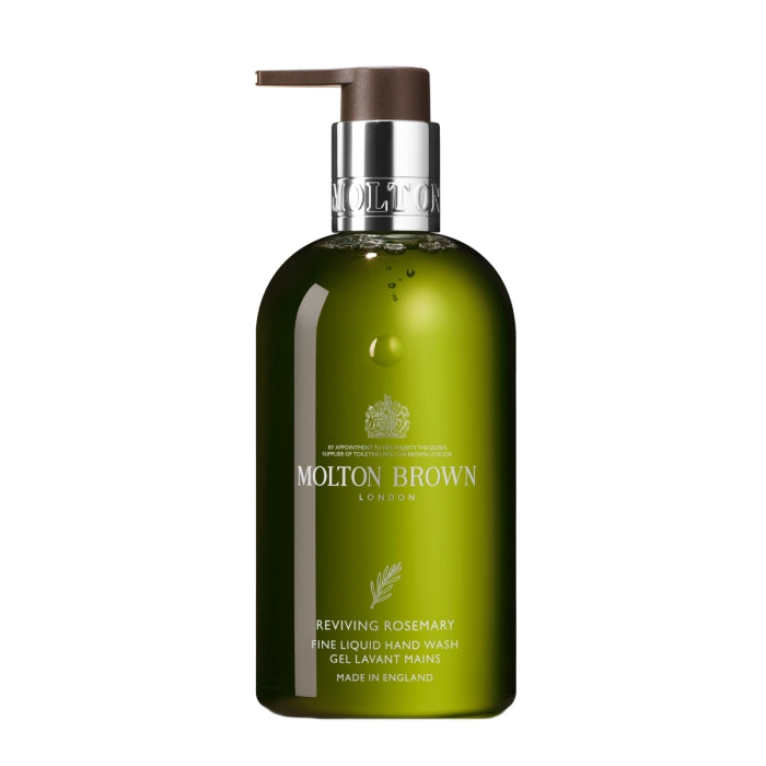 Molton Brown - Reviving Rosemary - Fine Liquid Hand Wash in grünem Spender mit belebendem Rosmarinduft