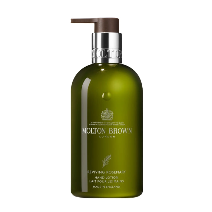 Molton Brown - Reviving Rosemary - Hand Lotion in grünem Pumpspender mit erfrischendem Rosmarinduft und pflegender Formel