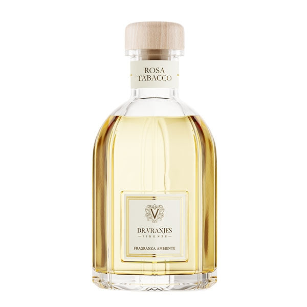 Dr. Vranjes Firenze - Rosa Tobacco - Diffusor mit elegantem Glasflakon und sinnlich-floralem, facettenreichem Duft