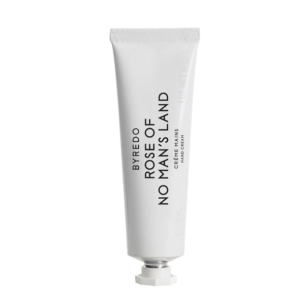 Byredo - Rose of No Man's Land - Hand Cream in schlichter weißer Tube mit dezentem Design für gepflegte Hände